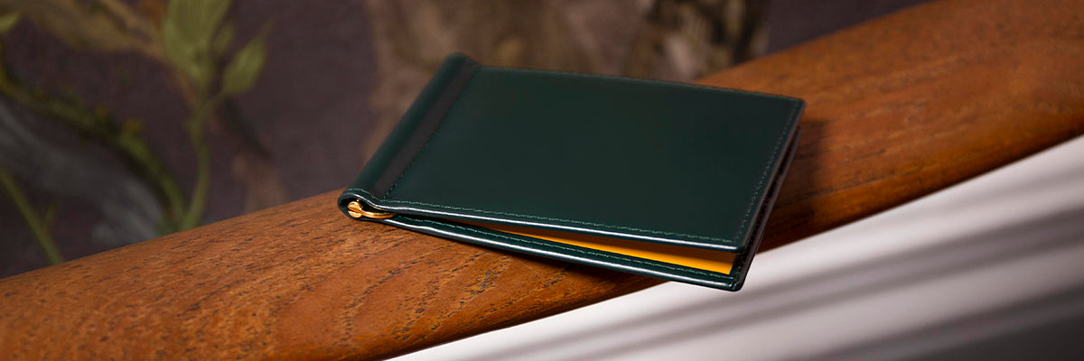 Premium Leather Money Clip Wallet