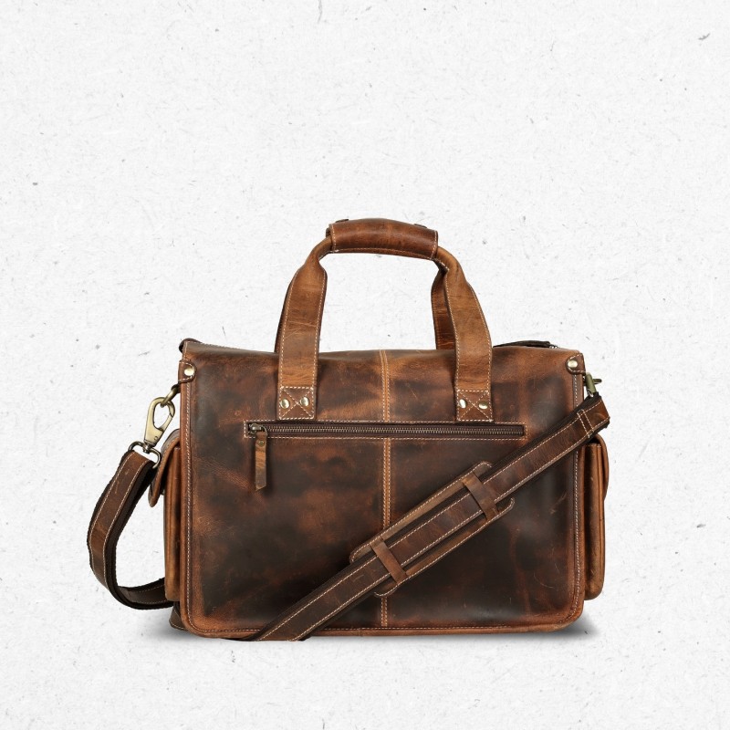 brown leather portfolio bag, leather portfolio, business portfolio bag, laptop bag, unisex leather bag, travel portfolio, leather travel bag, brown leather business bag, leather briefcase, durable leather bag, YKK zippers portfolio, professional leather bag, leather office bag, premium leather portfolio, unisex leather briefcase, business travel bag