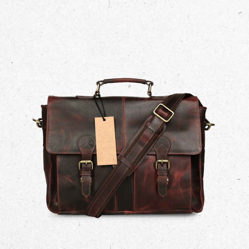 hard wax leather bag, rugged leather bag, classic leather bag, leather laptop bag, tablet pocket bag, padded shoulder strap bag, unisex leather bag, durable leather bag, business leather bag, antique brass fittings, YKK zippers, leather messenger bag, vintage leather bag, spacious leather bag, durable work bag, tablet compartment bag, vintage style leather bag, professional leather bag, laptop bag with compartments, leather shoulder bag, functional leather bag