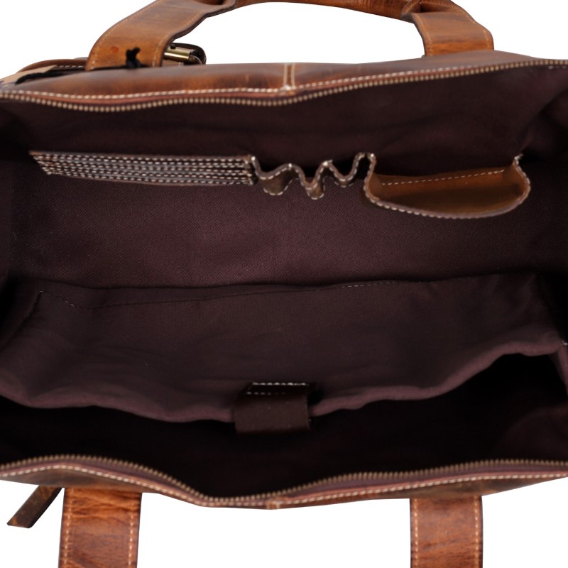 brown leather portfolio bag, business portfolio bag, leather laptop bag, durable leather bag, unisex leather bag, leather travel bag, portable leather bag, 15 inch laptop portfolio, stylish leather bag, office briefcase, professional leather bag, adjustable shoulder strap bag, YKK zippers, antique brass fittings bag, padded shoulder straps, leather business travel bag, high-quality leather bag, spacious portfolio bag, magnetic closure leather bag