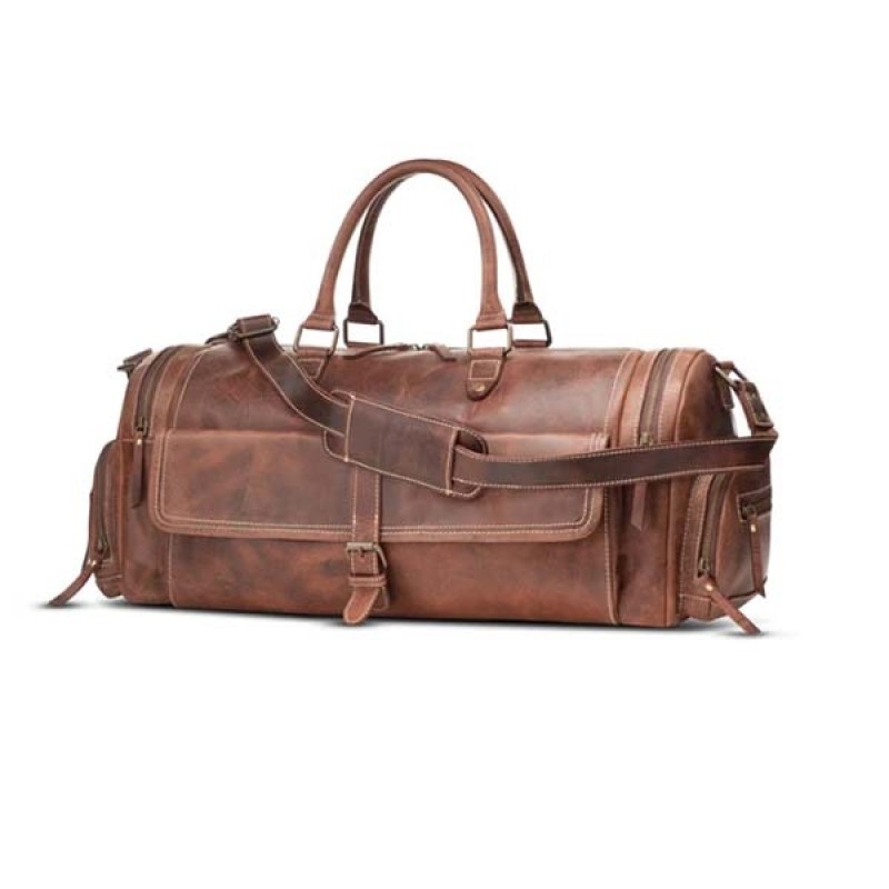 Full grain buffalo leather bag, Leather bag with adjustable shoulder strap, Leather bag with exterior zip pockets, Leather bag with card slots, Stylish leather bag, Durable leather bag, Leather tote bag, Leather bag for men, Leather bag for women, Premium leather bag, Leather bag with phone holder