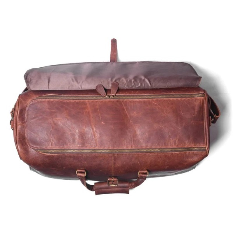 Full grain buffalo leather bag, Leather bag with brass hardware, Brown leather bag, Leather bag for travel, Leather bag for men, Leather bag with cotton lining, Leather bag for essentials, Leather bag size options, Premium leather bag, Stylish leather bag, Durable leather bag, Leather bag for work, Leather bag for daily use