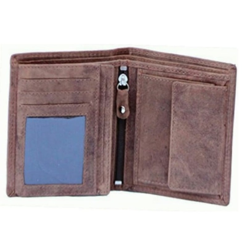 Leather wallet for men, RFID blocking wallet, brown leather wallet, men’s wallets, premium leather wallet, wallet with coin pocket, wallet with ID window, genuine leather wallet, Delhi manufacturer, leather wallet supplier, leather wallet exporter, bulk order leather wallets