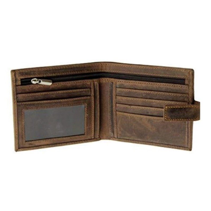 Leather wallet for men, men