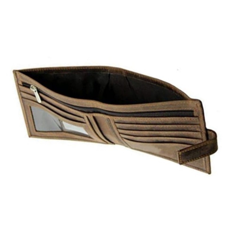 Leather wallet for men, men