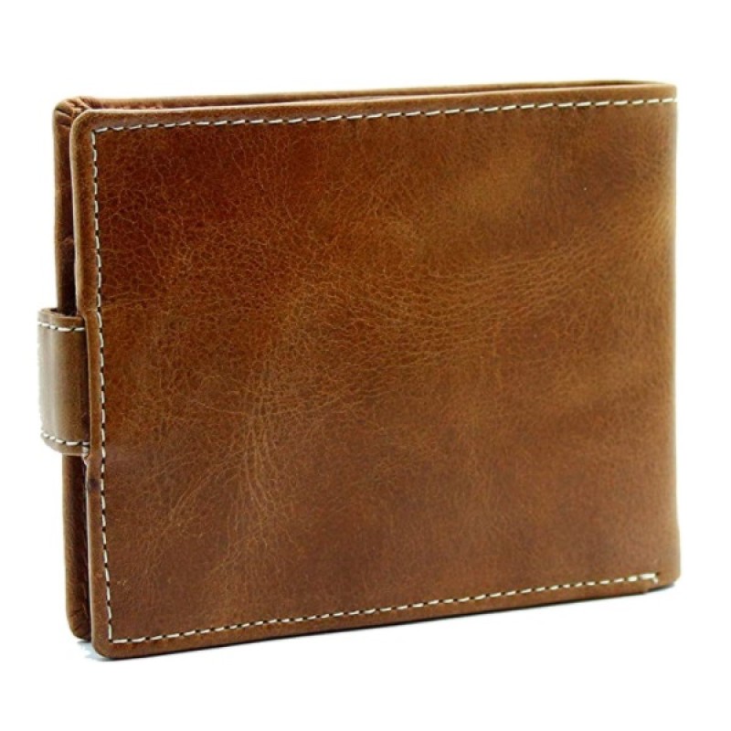 Leather wallet for men, tan leather wallet, RFID blocking wallet, bi-fold wallet, wallet with coin pocket, wallet with zipped pocket, genuine leather wallet, Delhi manufacturer, leather wallet supplier, leather wallet exporter, bulk order leather wallets