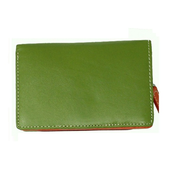 Women Walletn 5535 Green Multi