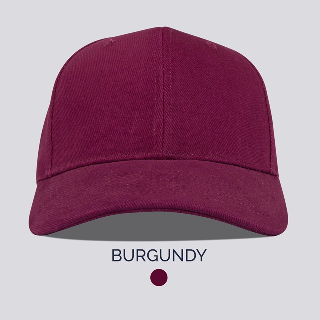 Plain Cap Burgundy
